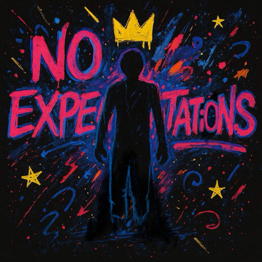 no expectations black tee