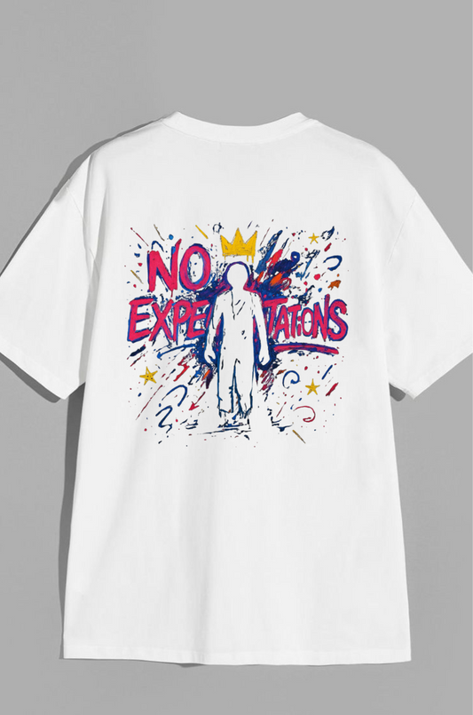 No Expectations (White Tee)